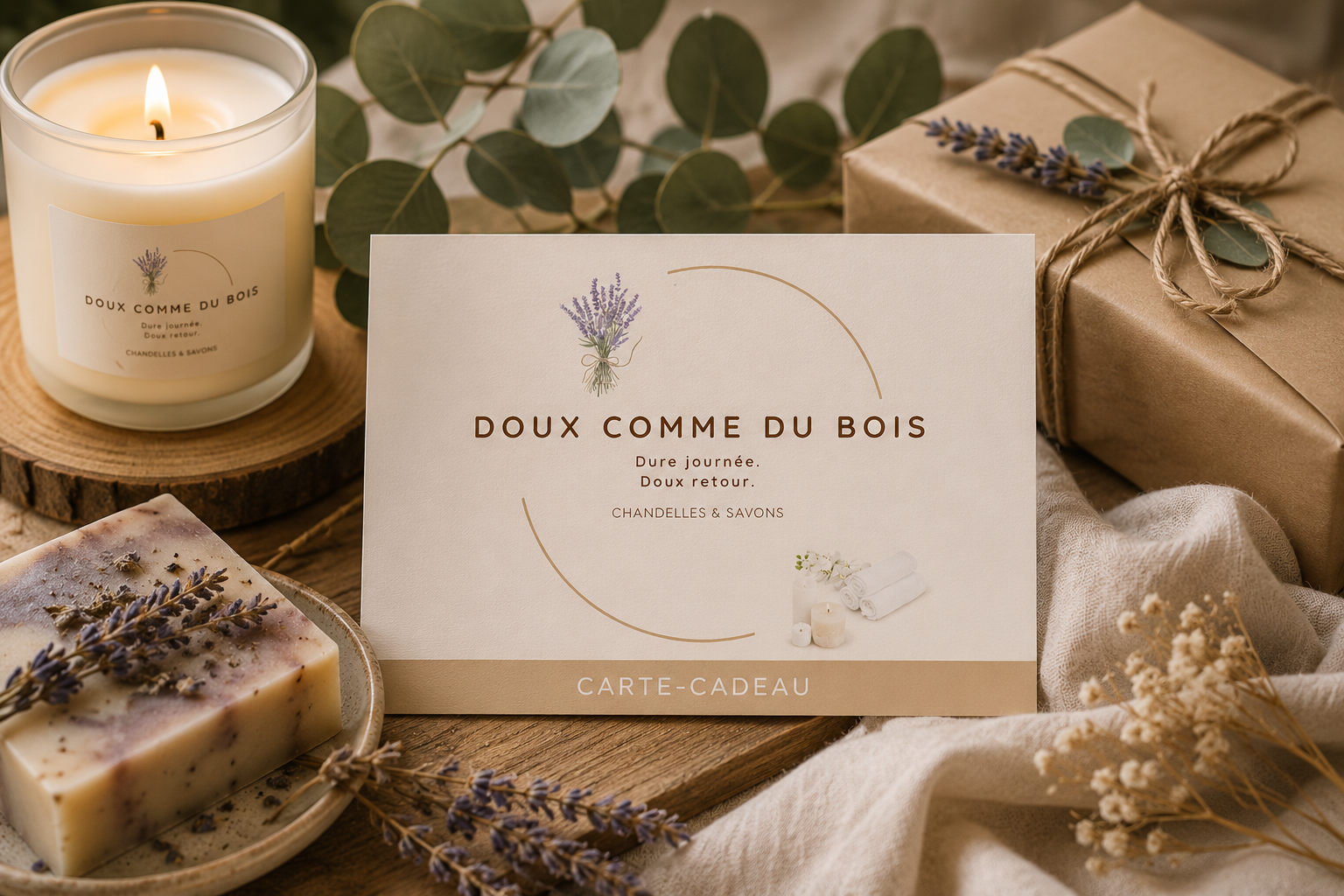 Cartes-cadeaux | Doux comme du Bois