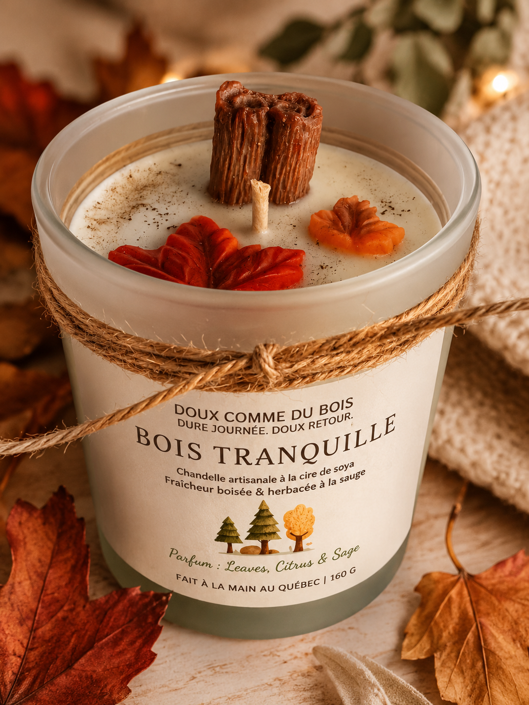 Bougie | Bois tranquille