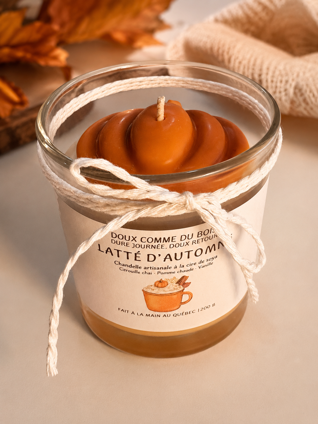 Bougie | Latté d'automne
